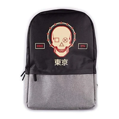 Afbeelding van Sony Rugzak Playstation Skull 21 Liter Polyester Zwart/grijs