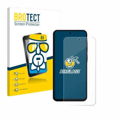 Afbeelding van BROTECT Screenprotector voor Samsung Galaxy A55 5G Enterprise Edition Folie Beschermfolie Beschermglas transparant