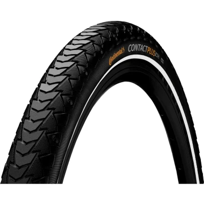 Afbeelding van Buitenband Continental Contact Plus Reflex 28 x 1.75&quot;47 622mm zwart met reflectie
