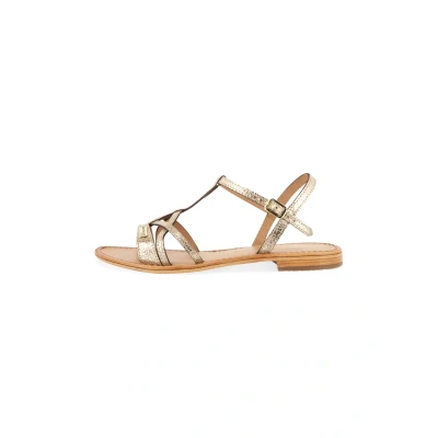 Afbeelding van Les Tropeziennes par M Belarbi Hironela Sandalen, Dames, Maat: 37, Gold Leer