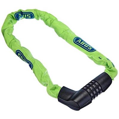 Afbeelding van Abus kettingslot code Tresor 1385/75 neon green SL71263