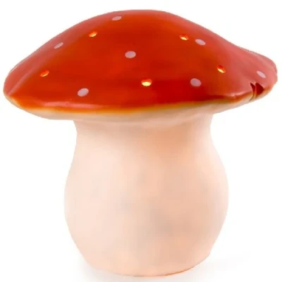 Afbeelding van Heico lamp vliegenzwam rood 31 cm