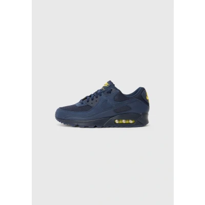 Afbeelding van Nike Sportswear AIR MAX 90 Sneakers laag, Heren, Maat: 42, Obsidian/obsidian lightening Kunststof/textiel/leer