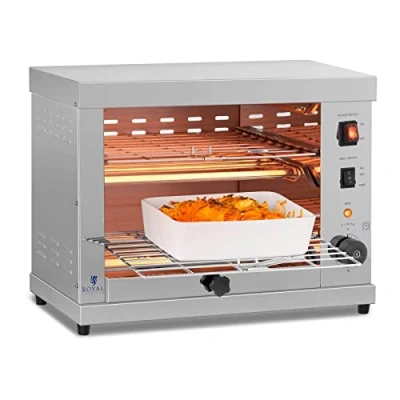 Afbeelding van Royal Catering Salamander Grill 2 niveaus 3250W