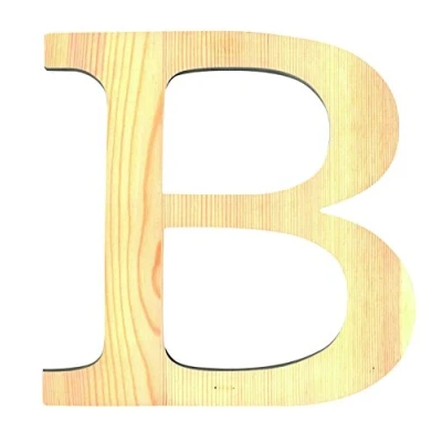 Afbeelding van Artemio houten letter B 19 cm