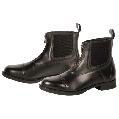 Image de Harry&#039;s Horse Jodhpurs Hickstead Cuir Zipper Noir 45