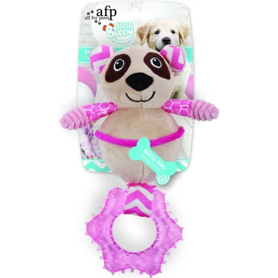 Afbeelding van All For Paws Little Buddy Goofy Panda Hondenspeelgoed 25x16x9 cm Roze