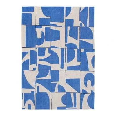 Afbeelding van Louis de Poortere Craft Papercut Vloerkleed 170 x 240 cm Campanula