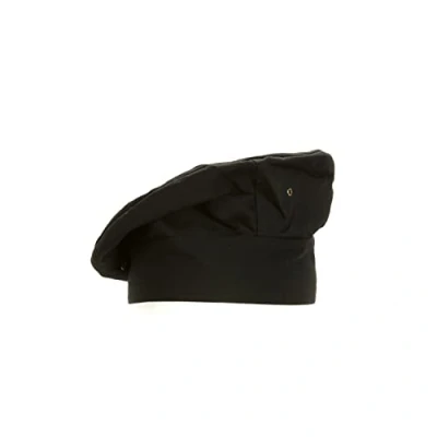 Afbeelding van Chef Works Unisex kookmuts, zwart.