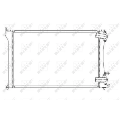 Afbeelding van Radiateur NRF 58251