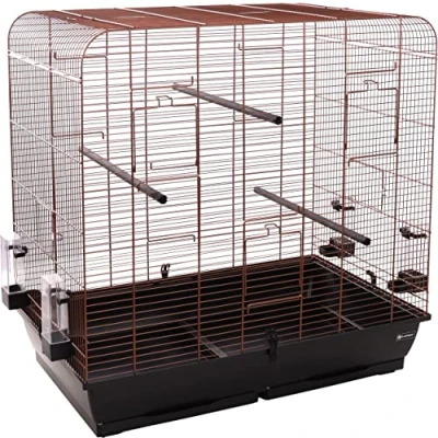 Afbeelding van Flamingo Macha Parkietenkooi Vogel Koper 78x47,5x77,5cm 1st 137424