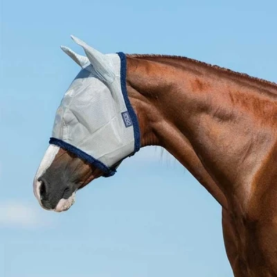 Afbeelding van Amigo Flymask Silver Shetland