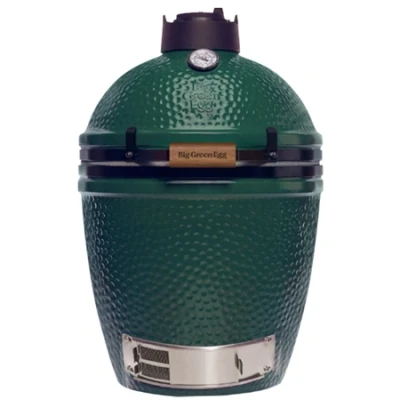 Afbeelding van Big Green Egg Medium Houtskoolbarbecue Groen Kamado