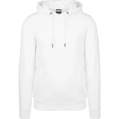 Afbeelding van Urban Classics Basic Hoodie, Heren, Maat: Small, White