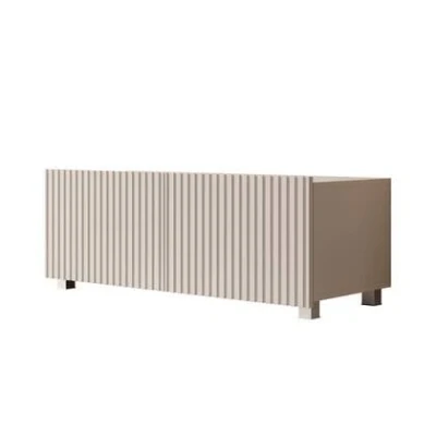 Afbeelding van Meubella TV Meubel Kenderes Beige 100 cm