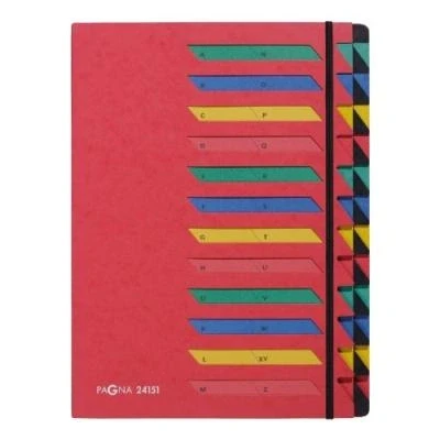 Image de Pagna ordnungsmappe deskorganizer a z, 24 fcher, rot fr den markt: d l ch din a4, aus pre