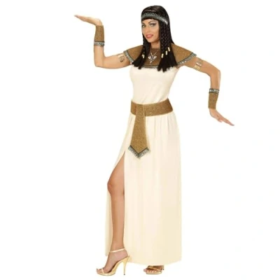 Afbeelding van WIDMANN MILANO PARTY FASHION CLEOPATRA&quot; (jurk, riem, kraag, manchetten, headpiece) (L)