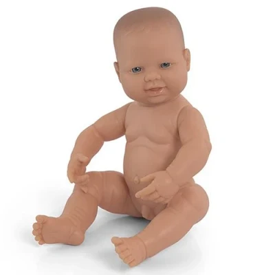 Afbeelding van Miniland babypop europese jongen 40 cm