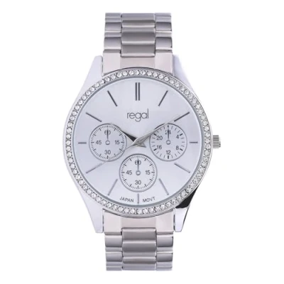 Afbeelding van Regal dameshorloge met armband in cadeaudoosje