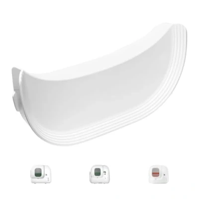 Afbeelding van PETKIT Verhoogde ingang hek voor Pura Max 2 zelfreinigende kattenbakvulling, accessoires katten, deflectoren ter voorkoming van urine en strooisel