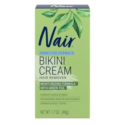 Afbeelding van Nair Hair Remover Sensitive Formula Bikini Cream Removal