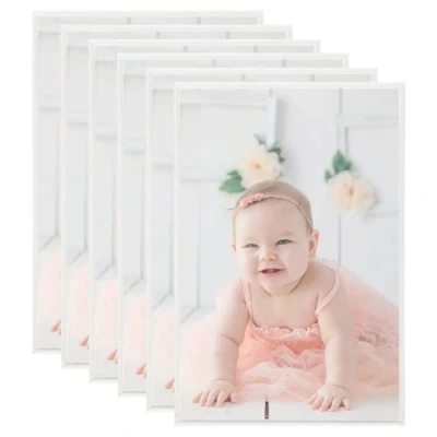 Afbeelding van Fotolijsten 5 st voor wand of tafel 59,4x84 cm MDF zilverkleur