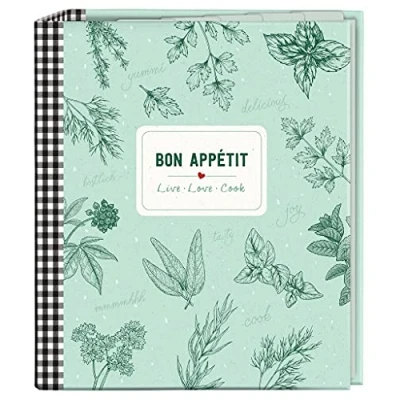Afbeelding van Moses Receptenboek Bon Appétit 24 X 20,5 Cm Karton Mintgroen