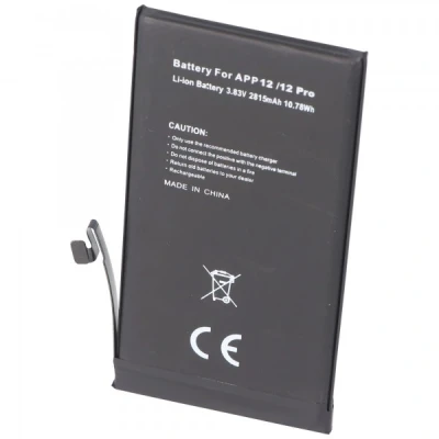 Afbeelding van Accu geschikt voor Apple iPhone 12/12 Pro, Li Polymer, 3.83V, 2815mAh, 10.78Wh, ingebouwd, zonder gereedschap