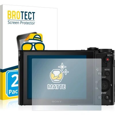 Afbeelding van BROTECT Screenprotector voor Sony Cyber Shot DSC WX500 Folie Beschermfolie matte (2 Stuks)
