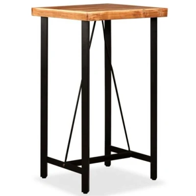 Image de VidaXL Table de bar 60 x 107 cm bois massif d&#039;acacia4102370