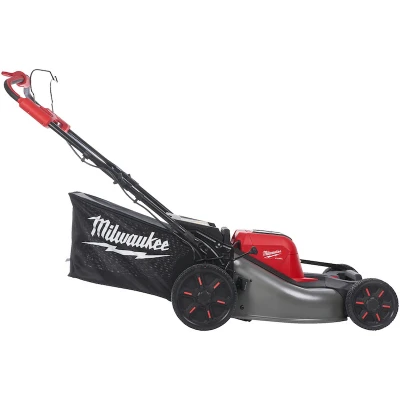 Afbeelding van MILWAUKEE M18 F2LM53 122 FUEL 2x18V accu grasmaaier 53cm met loopondersteuning (2x 12Ah FORGE + lader) 4933499213