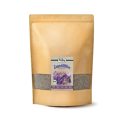 Afbeelding van Biojoy Biologische gedroogde lavendelbloemen (500 g), heel, voor infusie of kruidenthee