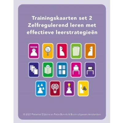 Afbeelding van Trainingskaarten set 2 Zelfregulerend leren met effectieve leerstrategieën