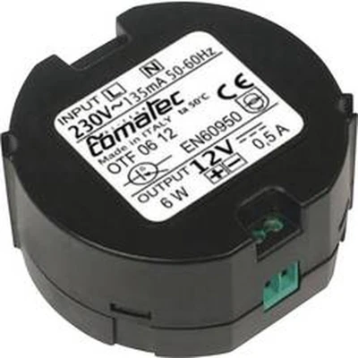 Afbeelding van Comatec OTF/06.12RA Netvoedingsmodule 0.5 A 6 W 12 V/DC 1 stuk(s)
