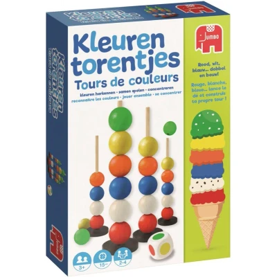 Afbeelding van Kleurentorentjes (NL/FR)