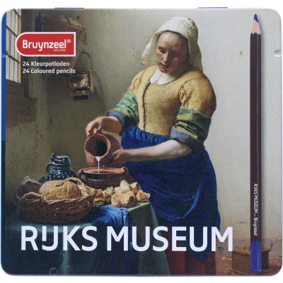 Afbeelding van Kleurpotloden Bruynzeel Melkmeisje blik à 24 stuks assorti