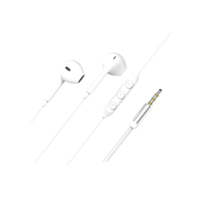 Afbeelding van Force Play FPYKPBOUTONJACKW hoofdtelefoon/headset Bedraad In ear Muziek Wit