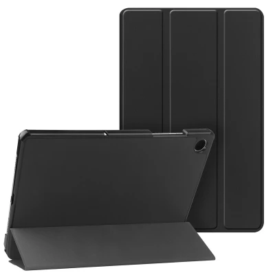 Afbeelding van iMoshion Tablet Hoes Geschikt voor Samsung Galaxy Tab A9 Plus Trifold Bookcase Zwart