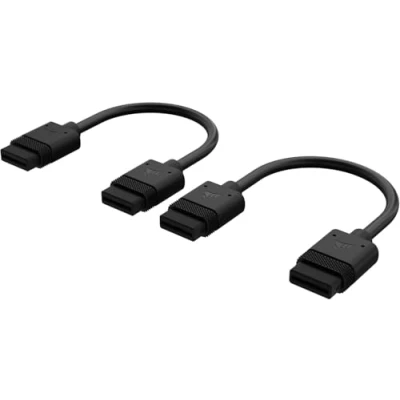 Image de CORSAIR iCUE LINK Câble d&#039;alimentation / de données lien pour 10 cm (pack 2)