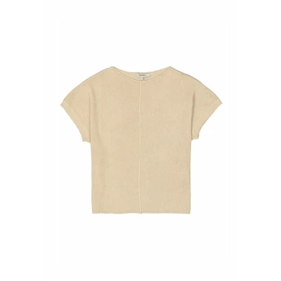Afbeelding van GARCIA Tshirt Naad Beige L