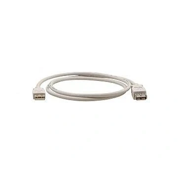 Afbeelding van Kramer Elektronica C USB/AAE 6 USB kabel 1,8 m A Mannelijk Vrouwelijk Wit (1.80 m, 2.0),