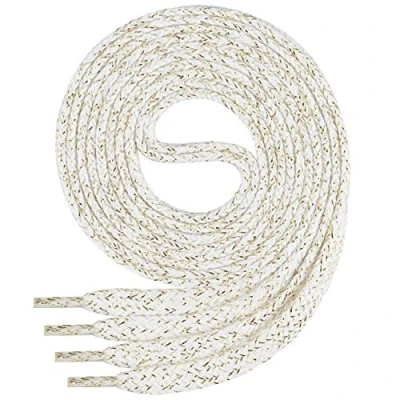 Afbeelding van Di Ficchiano Veters, wit/goud, 110