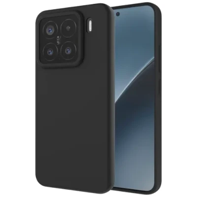 Afbeelding van Just in Case Soft Design Xiaomi 15 Back Cover Zwart