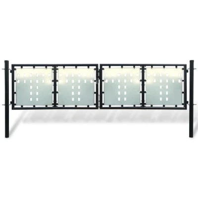 Afbeelding van Poort enkel 300x150 cm zwart