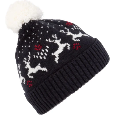 Afbeelding van K up Rendier kerstmuts KP512 Night Navy / Natural
