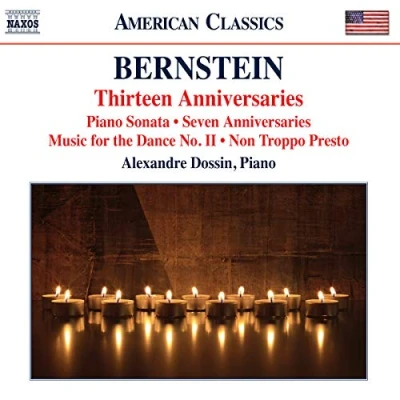 Afbeelding van Alexandre Dossin Bernstein: Thirteen Anniversaries (CD)