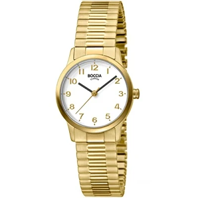 Afbeelding van Boccia Titanium 3318.02 Dames Horloge 26 mm