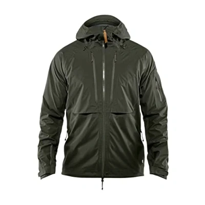 Afbeelding van Keb Eco Shell Outdoor Jack Heren Deep Forest 300 L Groen