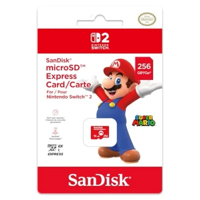Afbeelding van Nintendo Switch 2 Geheugenkaart Microsd Express Sandisk