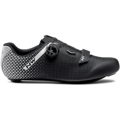 Afbeelding van Fietsschoenen Northwave Core Plus 2 Slw3 maat 39 Zwart zilver